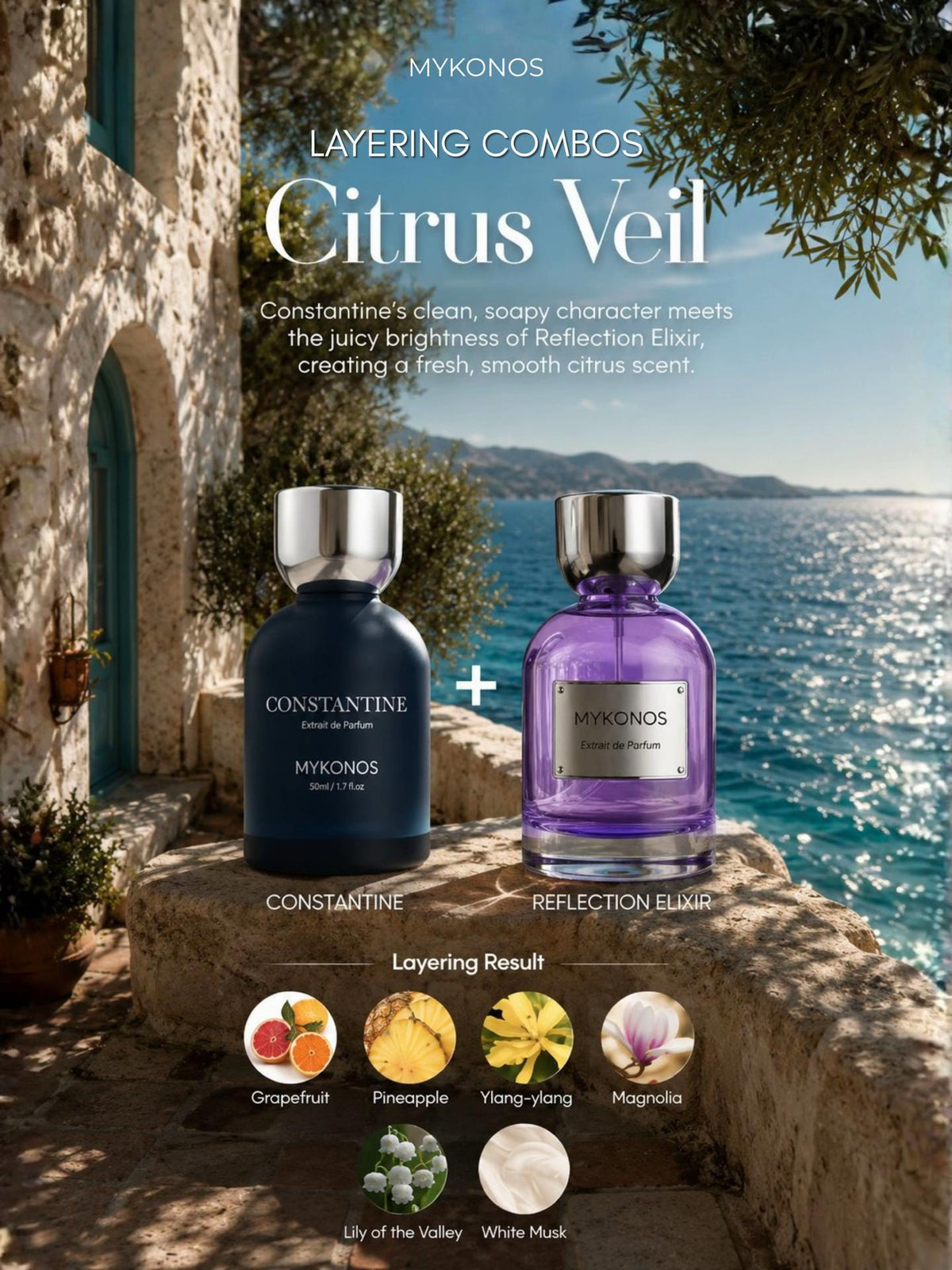 Citrus Veil: How to Layer Mykonos Constantine and Reflection Elixir