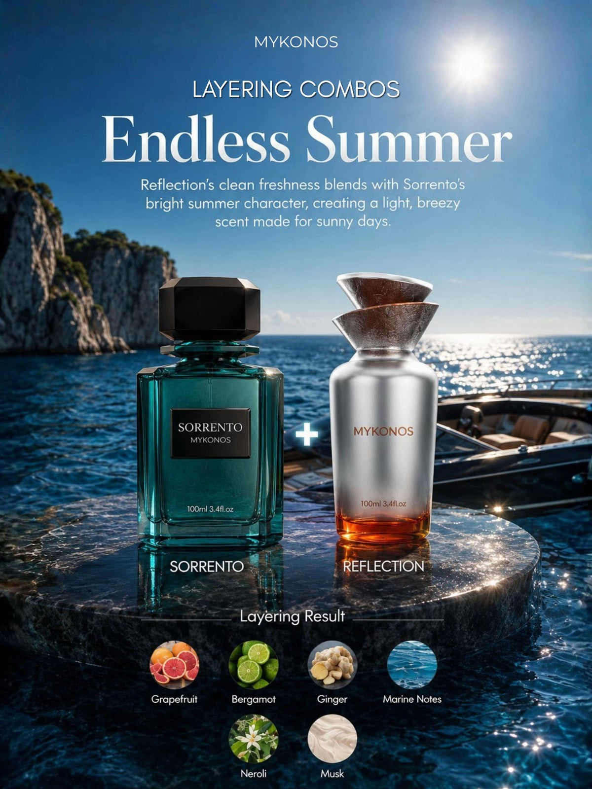 Endless Summer: How to Layer Mykonos Sorrento and Reflection