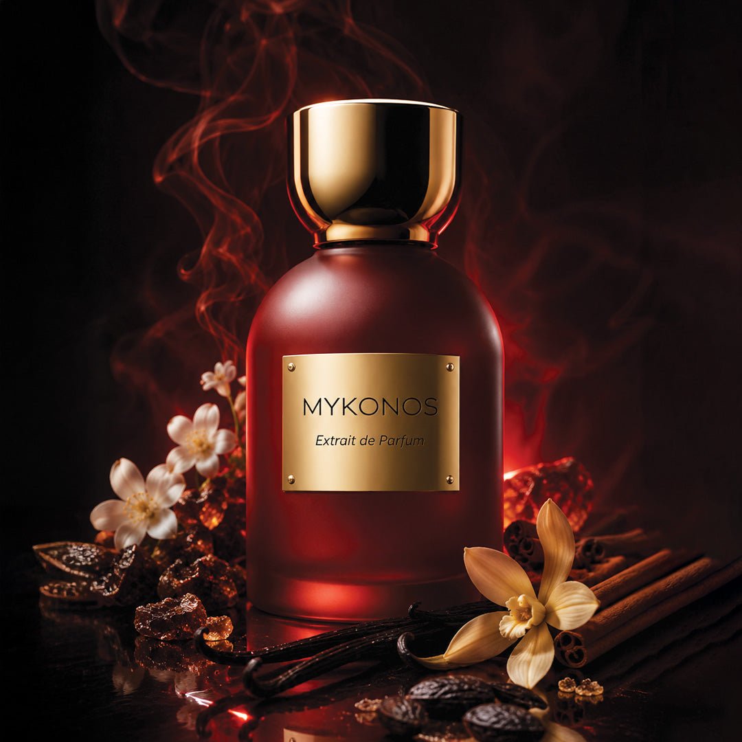 Mykonos Aphrodite Extrait de Parfum – styled shot 1