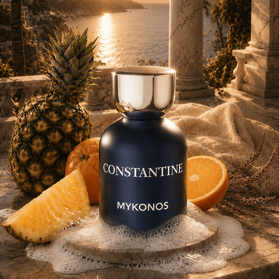 Mykonos Constantine Extrait de Parfum – styled shot 1
