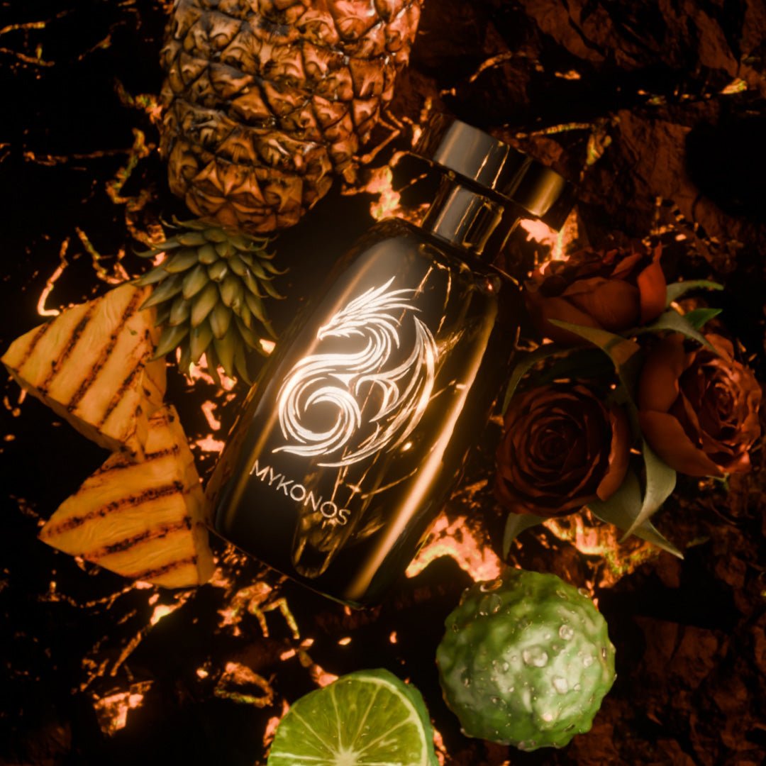 Mykonos Inferno Extrait de Parfum – styled shot 1