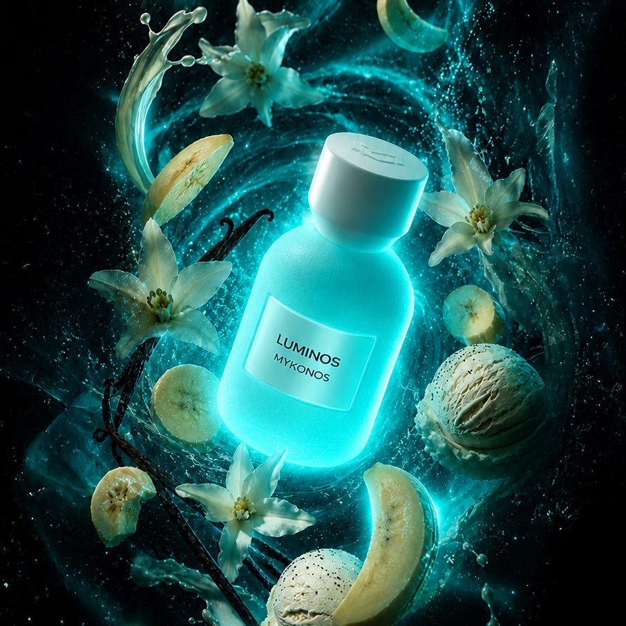 Mykonos Luminos Extrait de Parfum – styled shot 1