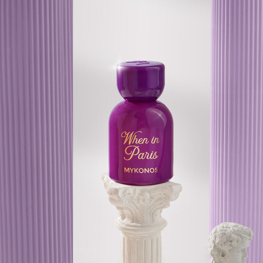 Mykonos When in Paris Extrait de Parfum – styled shot 1
